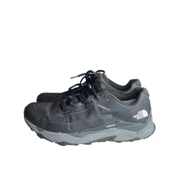 The North Face 12.5 Vectiv Exploris Futurelight‎ Waterproof Black Hiking Shoes - Picture 4 of 9